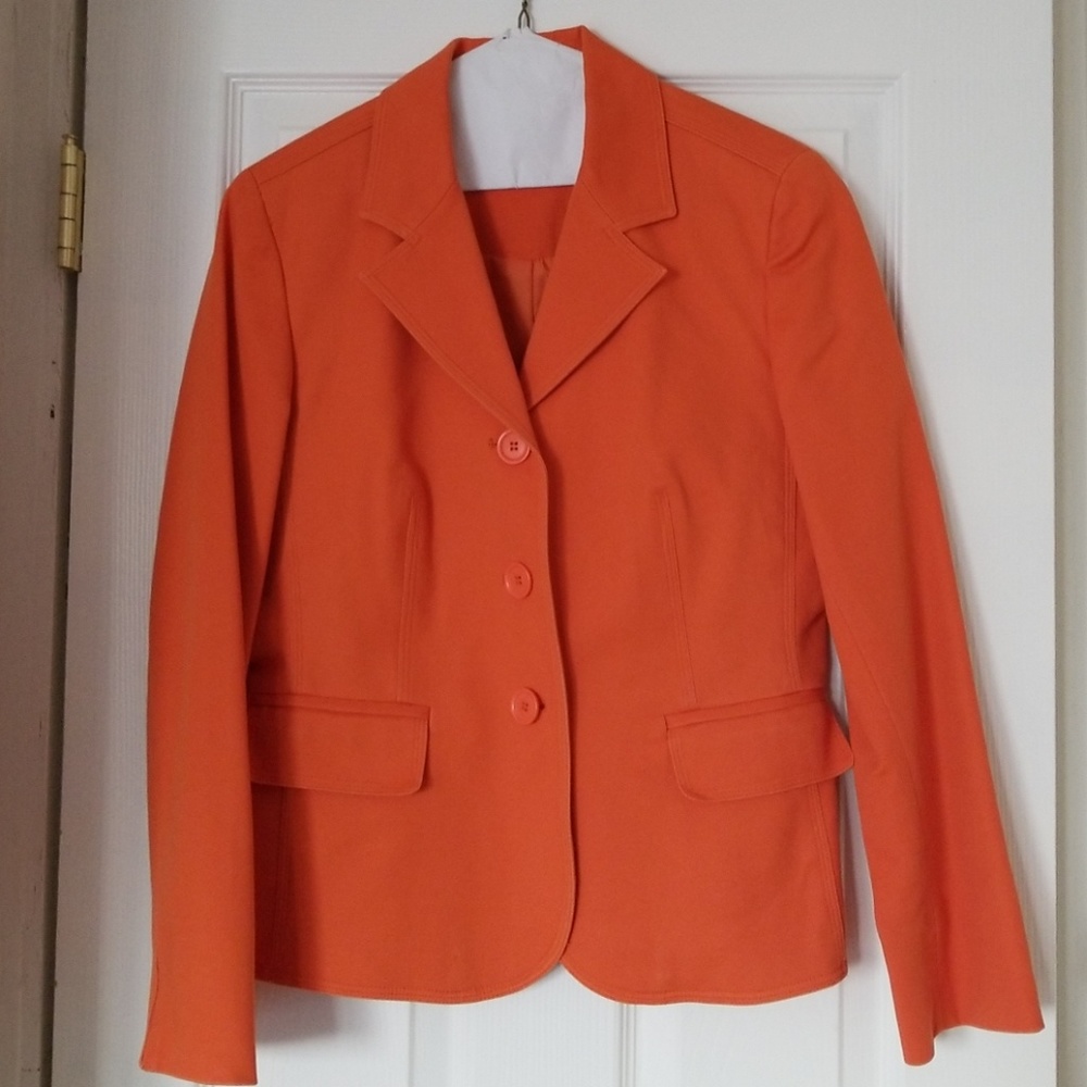 Orange Blazer